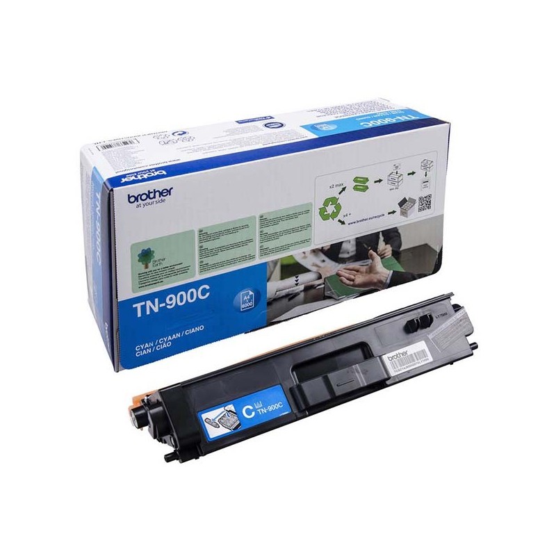 Brother oryginalny toner TN-900C, cyan, 6000s, Brother HL-L9200CDWT, MFC-L9550CDWT, O - 1