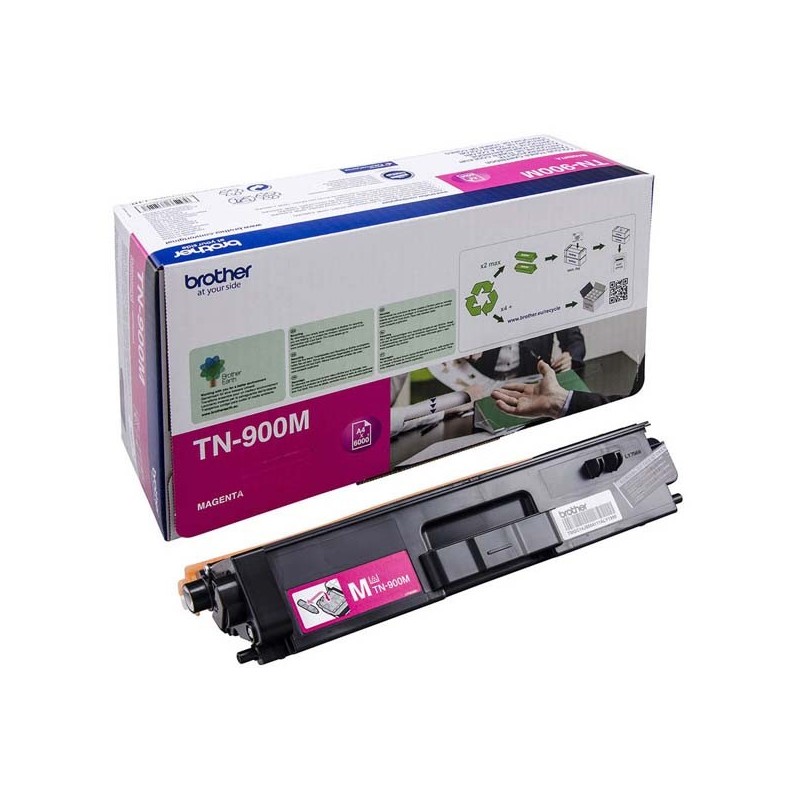 Brother oryginalny toner TN-900M, magenta, 6000s, Brother HL-L9200CDWT, MFC-L9550CDWT, O - 1