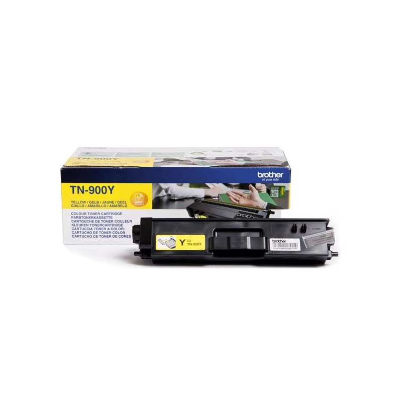 Brother oryginalny toner TN-900Y, yellow, 6000s, Brother HL-L9200CDWT, MFC-L9550CDWT, O - 1
