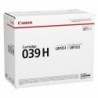 Canon oryginalny toner CRG 039H, black, 25000s, 0288C001, Canon imageCLASS LBP351dn,LBP351x,LBP352dn,LBP352x, O - 1