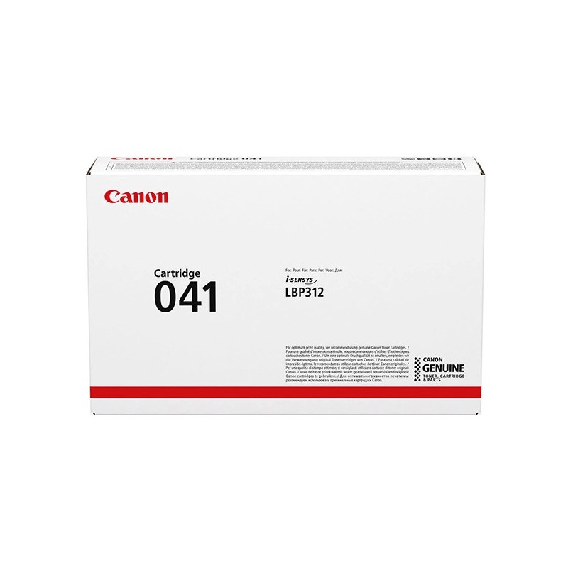 Canon oryginalny toner 041BK, black, 10000s, 0452C002, Canon i-SENSYS LBP312x, i-SENSYS MF522x, i-SENSYS MF525x, O - 1