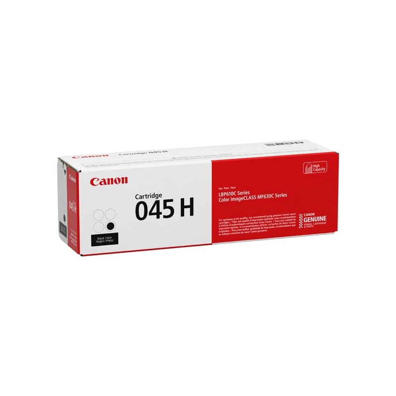 Canon oryginalny toner 045HBK, black, 2800s, 1246C002, high capacity, Canon LBP613Cdw, 611Cn, MFP635Cx, 633Cdw, 631Cn, O - 1