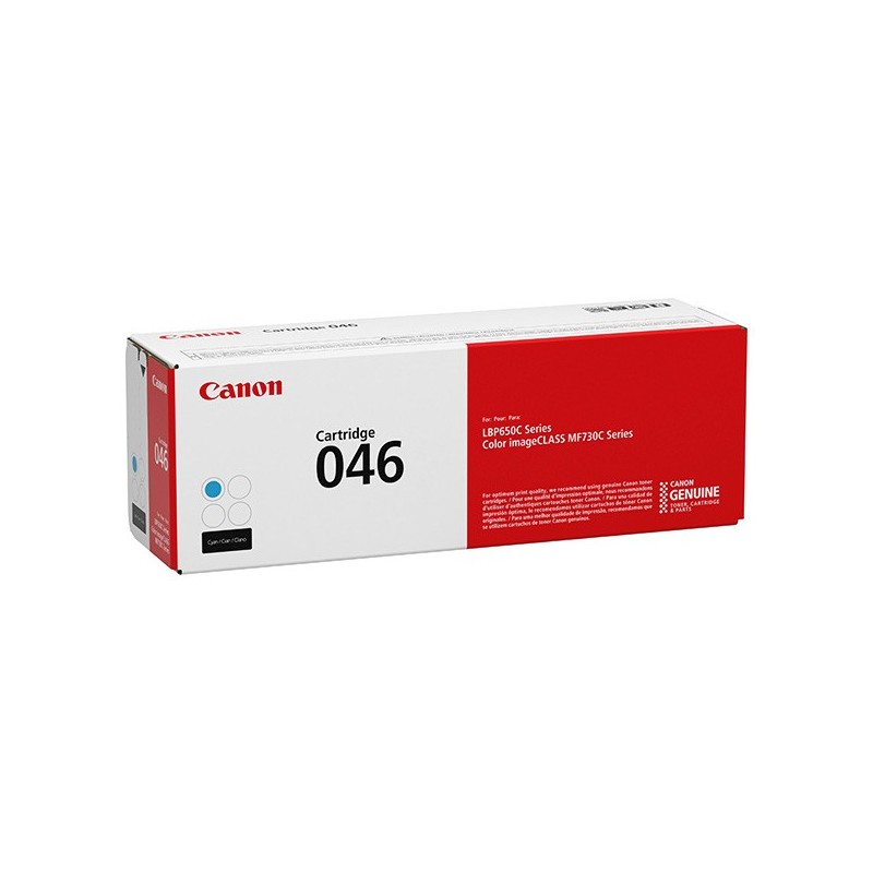 Canon oryginalny toner 046C, cyan, 2300s, 1249C002, Canon i-Sensys LBP653Cdw, 654Cx, MF732Cdw, 734Cdw, 735Cx, O - 1