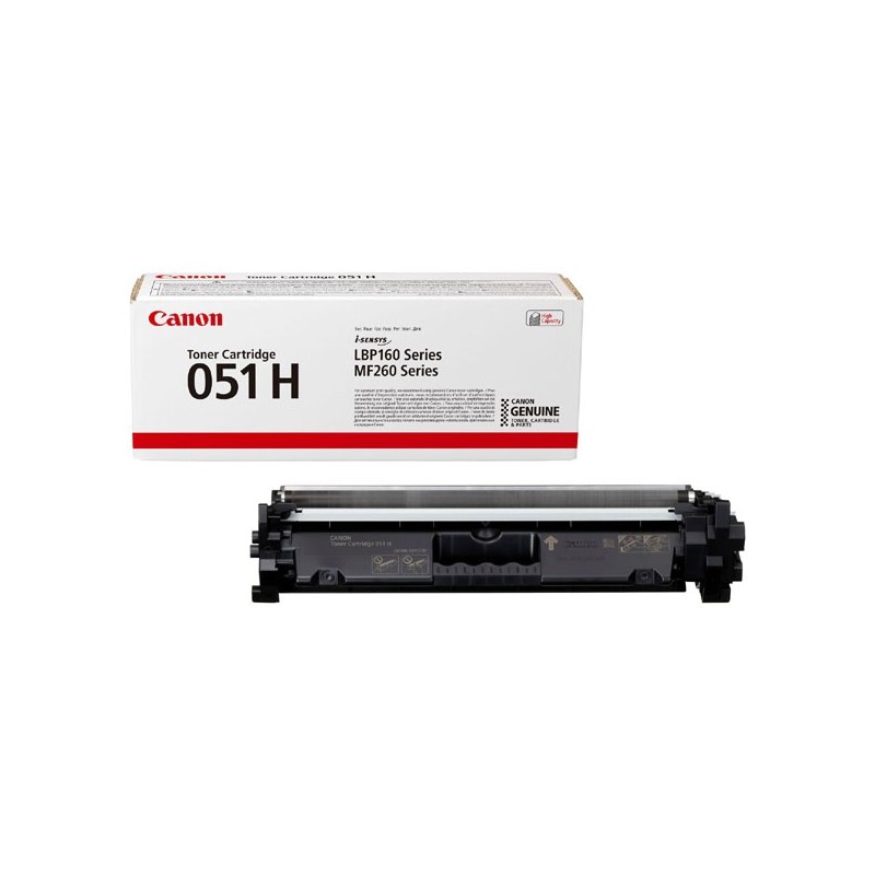 Canon oryginalny toner CRG051H, black, 4100s, 2169C002, high capacity, Canon LBP162dw, MF269dw, MF267dw, MF264dw, O - 1