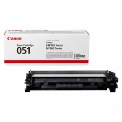 Canon oryginalny toner CRG051, black, 1700s, 2168C002, Canon LBP162dw, MF269dw, MF267dw, MF264dw, O - 1
