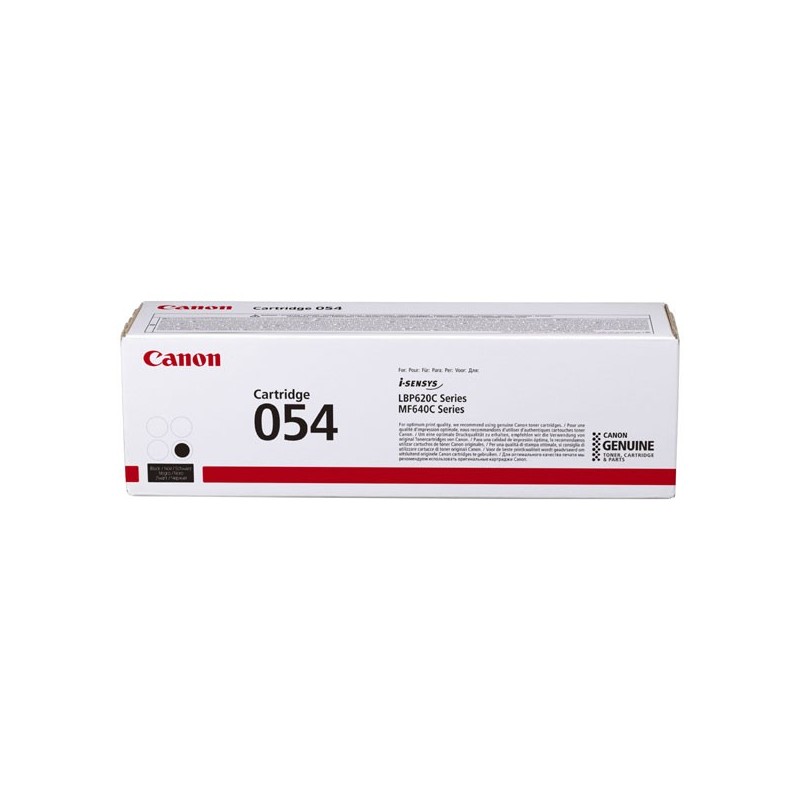 Canon oryginalny toner 054K, black, 1500s, 3024C002, Canon i-SENSYS LBP621Cw, 623Cdw, MF641Cw, 643Cdw, 645Cx, O - 1