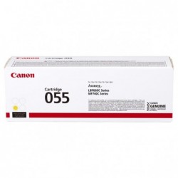 Canon oryginalny toner 055Y, yellow, 2100s, 3013C002, Canon MF742Cdw, MF744Cdw, MF746Cx, LBP663Cdw, LBP664Cx, O - 1
