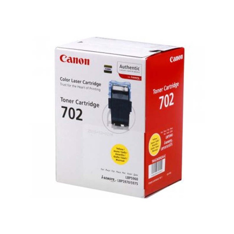 Canon oryginalny toner CRG702, yellow, 10000s, 9642A004, Canon LBP-5960, O - 1