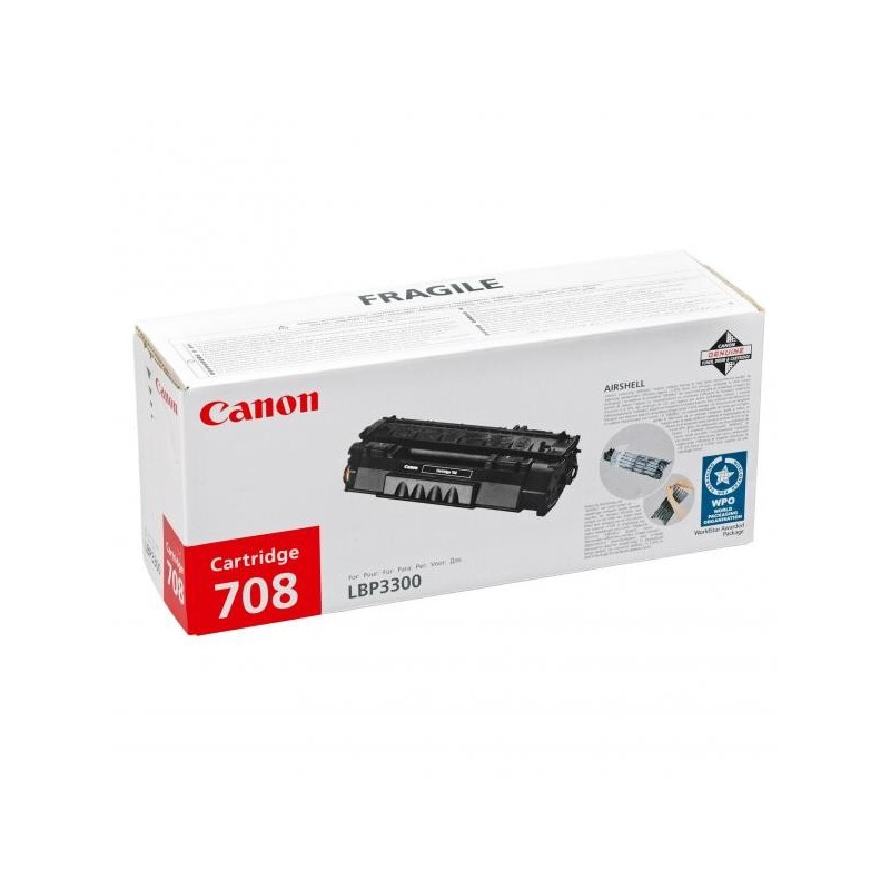 Canon oryginalny toner CRG708H, black, 6000s, 0917B002, high capacity, Canon LBP-3300, O - 1
