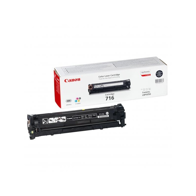 Canon oryginalny toner CRG716, black, 2300s, 1980B002, Canon LBP-5050, 5050n, MF-8050, O - 1