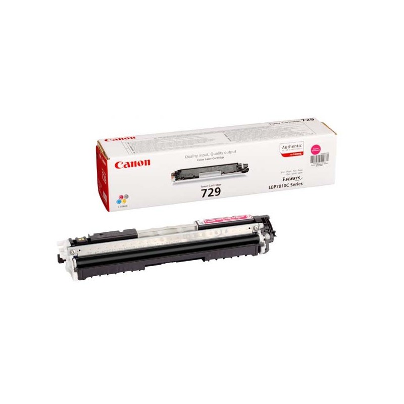 Canon oryginalny toner CRG729, magenta, 1000s, 4368B002, Canon LBP-7010, 7018, O - 1