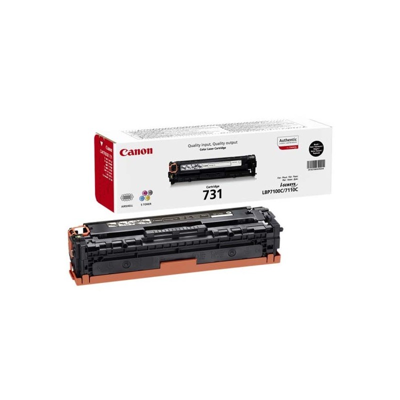 Canon oryginalny toner CRG731, black, 1400s, 6272B002, Canon i-SENSYS LBP-7100Cn, 7110Cw, MF 8280Cw, O - 1