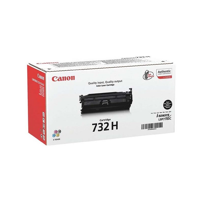 Canon oryginalny toner CRG732H, black, 12000s, 6264B002, high capacity, Canon i-SENSYS LBP7780Cx, O - 1