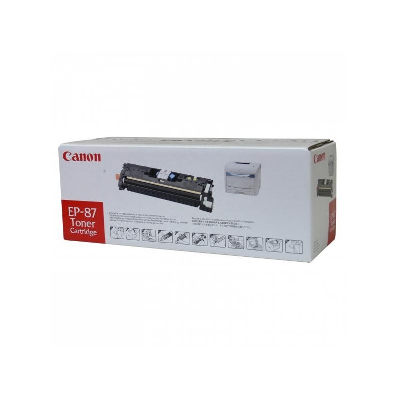 Canon oryginalny toner EP87, cyan, 4000s, 7432A003, Canon LBP-2410, O - 1