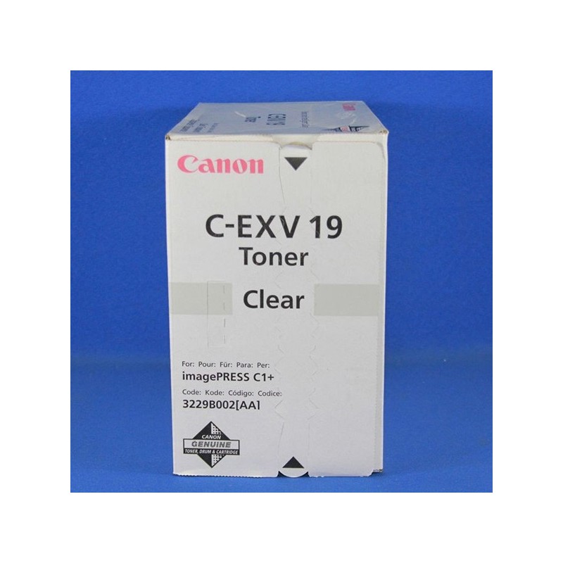 Canon oryginalny toner CEXV19, clear, 31500s, 3229B002, Canon ImagePress C1, O - 1