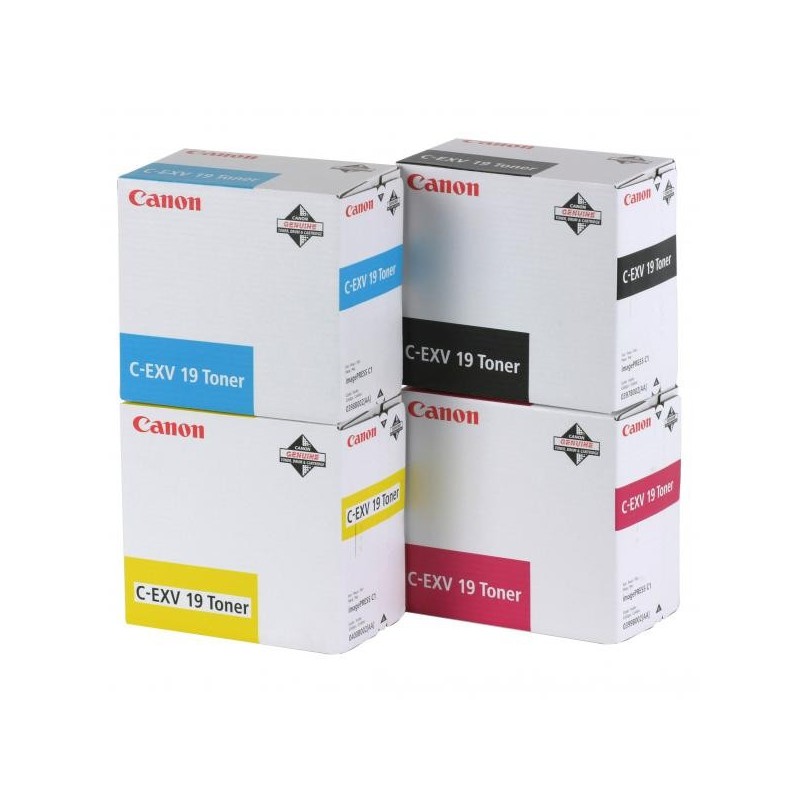 Canon oryginalny toner CEXV19, cyan, 16000s, 0398B002, Canon ImagePress C1, O - 1