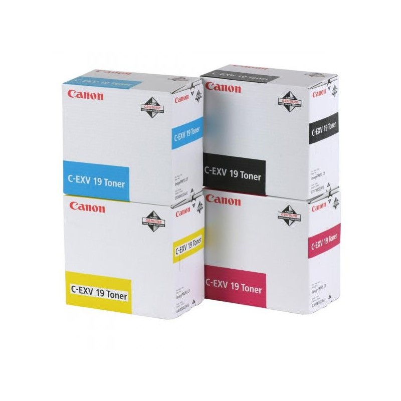 Canon oryginalny toner CEXV19, magenta, 16000s, 0399B002, Canon ImagePress C1, O - 1
