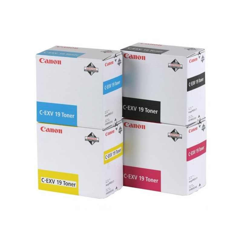 Canon oryginalny toner CEXV19, yellow, 16000s, 0400B002, Canon ImagePress C1, O - 1