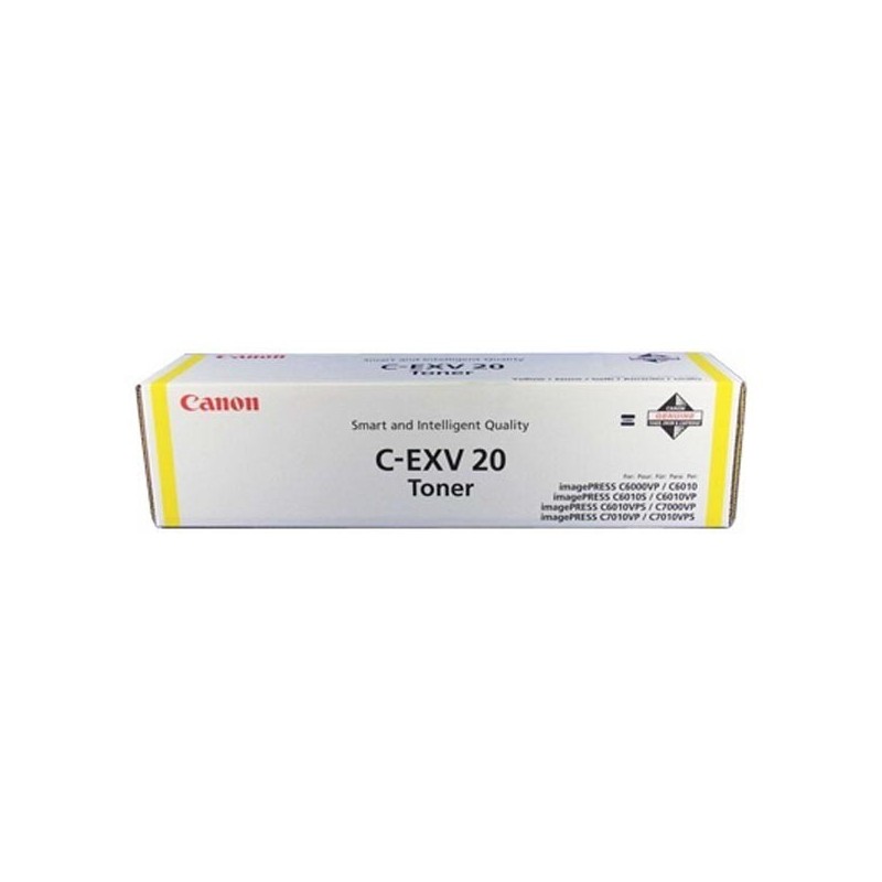Canon oryginalny toner CEXV20, yellow, 35000s, 0439B002, Canon iP-C7000VP, O - 1