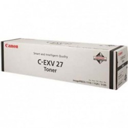 Canon oryginalny toner CEXV27, black, 47000s, 2784B002, Canon imagePRESS 1110, 1125, 1135, O - 1