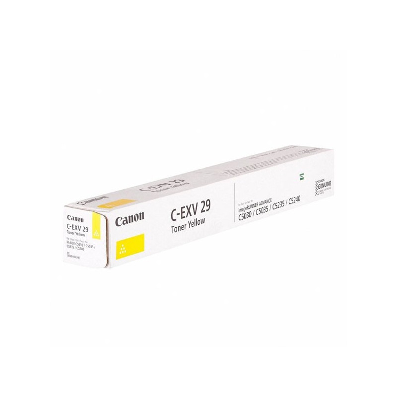 Canon oryginalny toner CEXV29, yellow, 27000s, 2802B002, Canon iR-C5030, 5035, O - 1