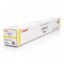 Canon oryginalny toner CEXV31, yellow, 52000s, 2804B002, Canon iR-C7055, 7065, O - 1