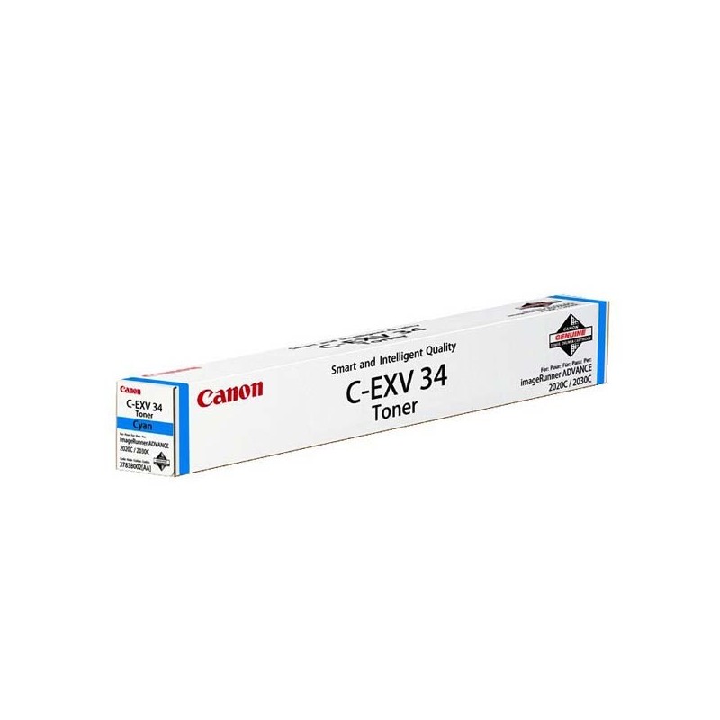 Canon oryginalny toner CEXV34, cyan, 19000s, 3783B002, Canon iR-C2020, 2030, O - 1