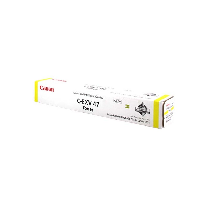 Canon oryginalny toner CEXV47, yellow, 21500s, 8519B002, Canon IRA C250,255,350,351,355,IR-C250,255,350,351,355, O - 1