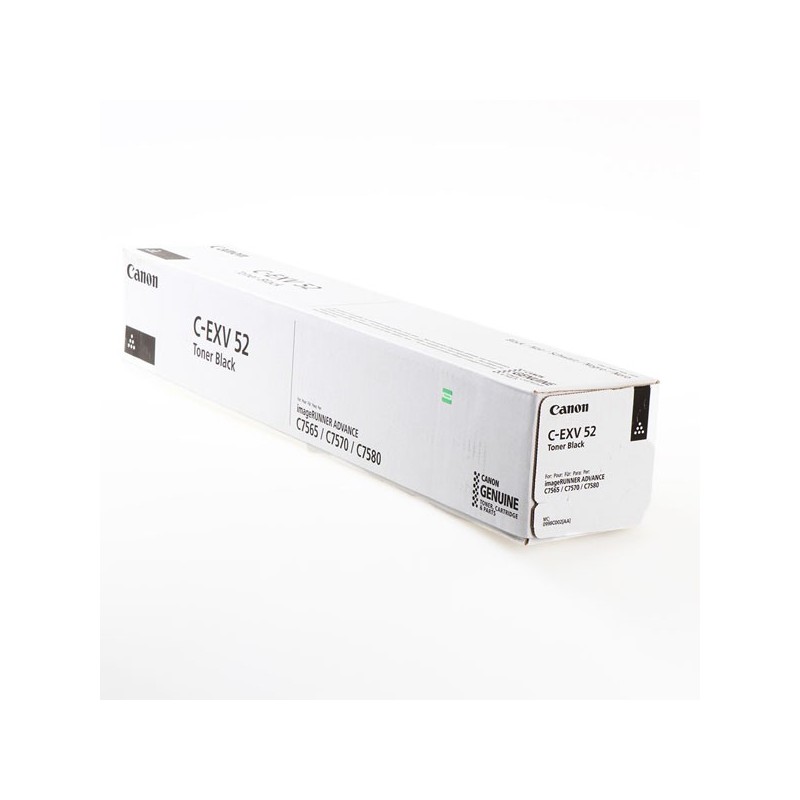 Canon oryginalny toner CEXV52, black, 82000s, 0998C002, Canon IRC7565i, IRC7570i, IRC7580i, O - 1