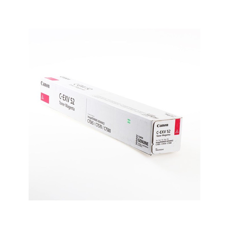 Canon oryginalny toner CEXV52, magenta, 66500s, 1000C002, Canon IRC7565i, IRC7570i, IRC7580i, O - 1
