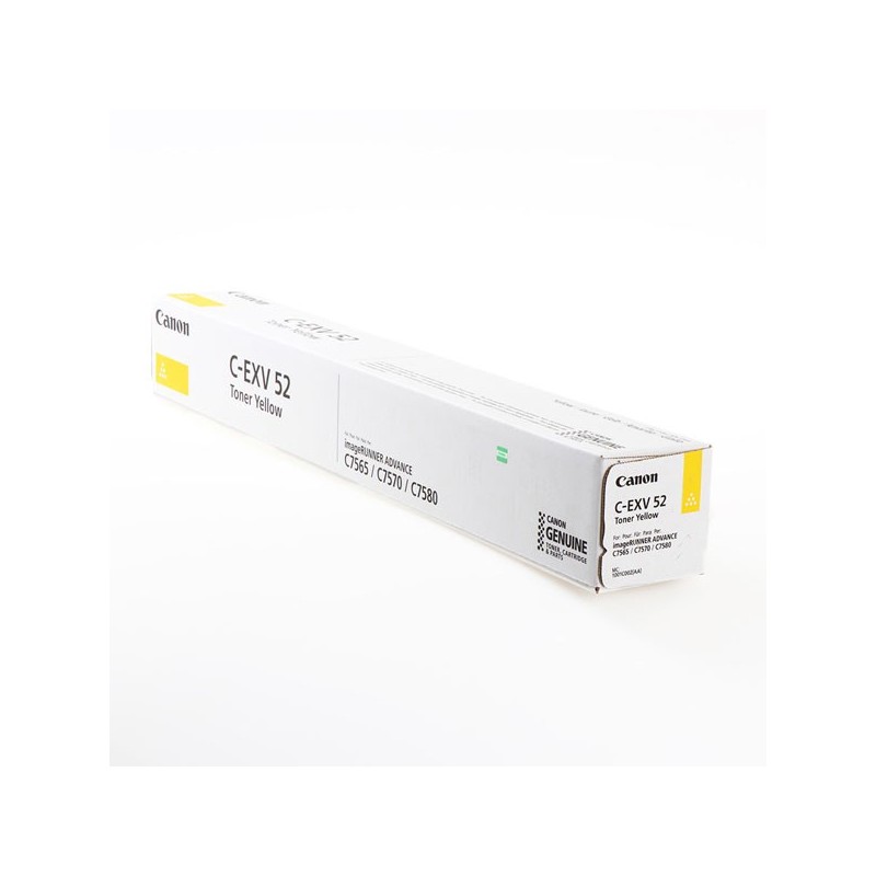 Canon oryginalny toner CEXV52, yellow, 66500s, 1001C002, Canon IRC7565i, IRC7570i, IRC7580i, O - 1