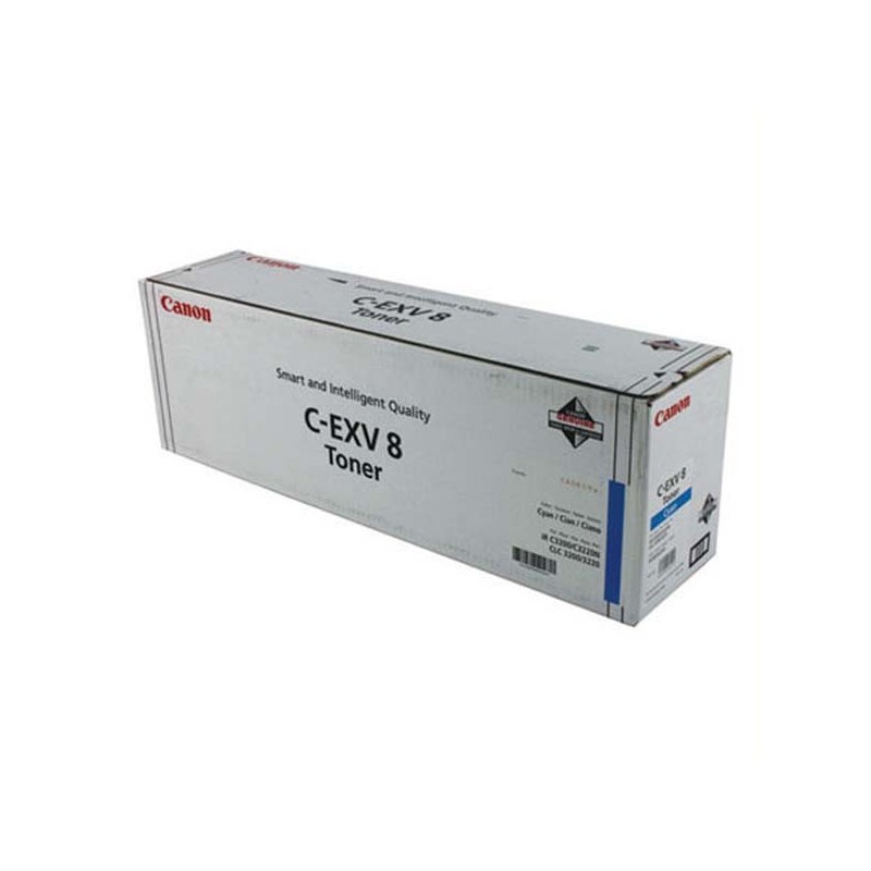 Canon oryginalny toner CEXV8, cyan, 25000s, 7628A002, Canon iR-C, CLC-3200, 2620N, O - 1