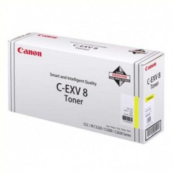 Canon oryginalny toner CEXV8, yellow, 25000s, 7626A002, Canon iR-C, CLC-3200, 2620N, O - 1