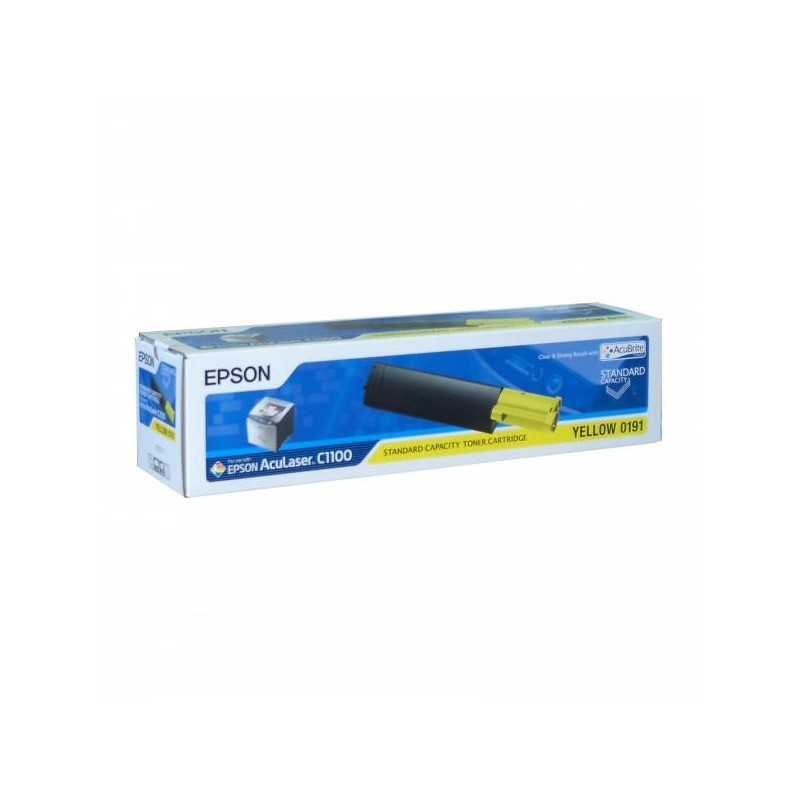 Epson oryginalny toner C13S050191, yellow, 1500s, Epson AcuLaser C1100, 1100N, CX11N, 11NF, 11NFC, O - 1