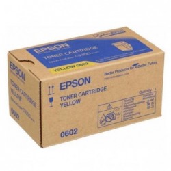 Epson oryginalny toner C13S050602, yellow, 7500s, Epson Aculaser C9300N, O - 1