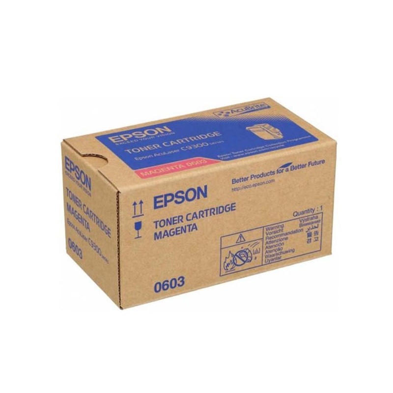 Epson oryginalny toner C13S050603, magenta, 7500s, Epson Aculaser C9300N, O - 1
