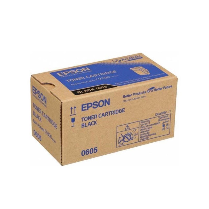 Epson oryginalny toner C13S050605, black, 6500s, Epson Aculaser C9300N, O - 1