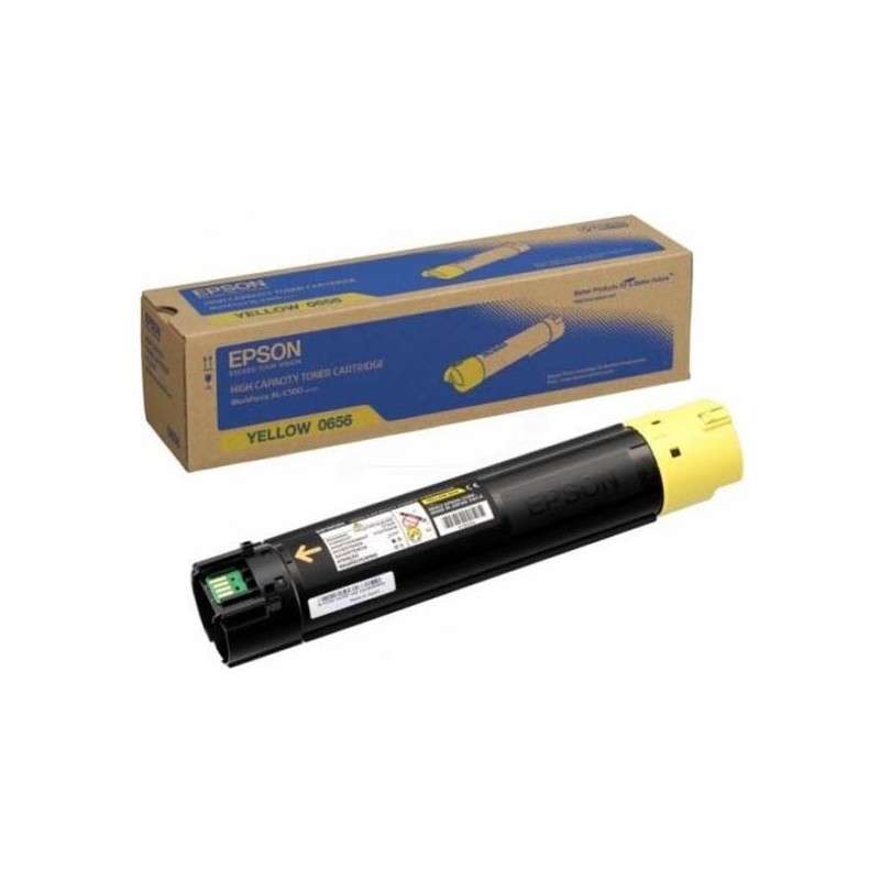 Epson oryginalny toner C13S050656, yellow, 13700s, high capacity, Epson Aculaser C500DN, O - 1