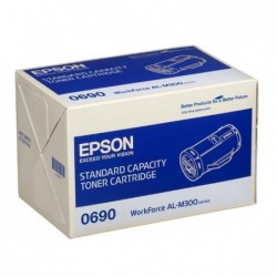 Epson oryginalny toner C13S050690, black, 2700s, Epson Aculaser M300D, M300DN, O - 1