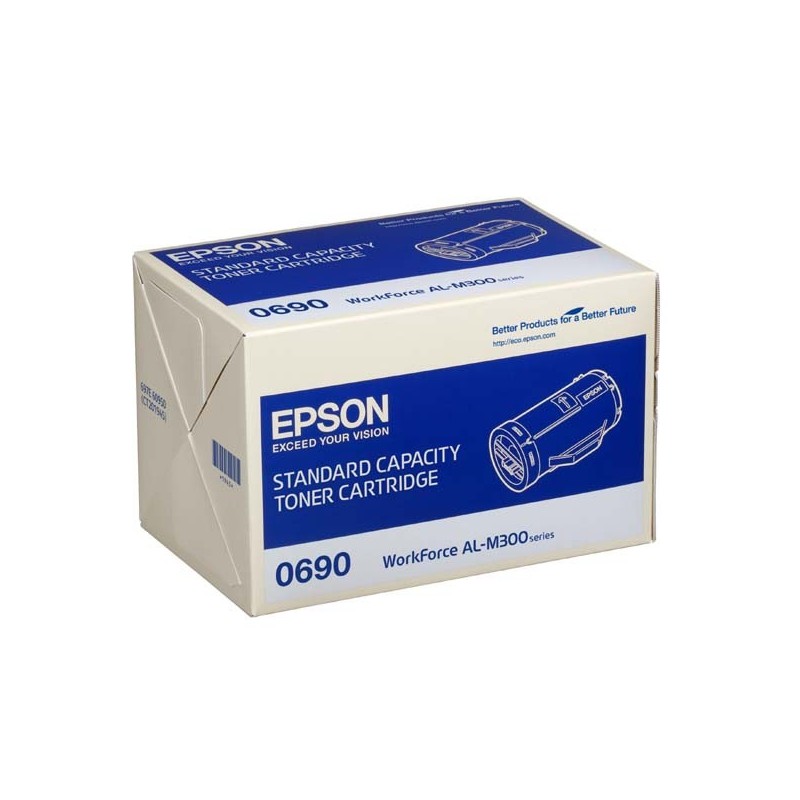 Epson oryginalny toner C13S050690, black, 2700s, Epson Aculaser M300D, M300DN, O - 1