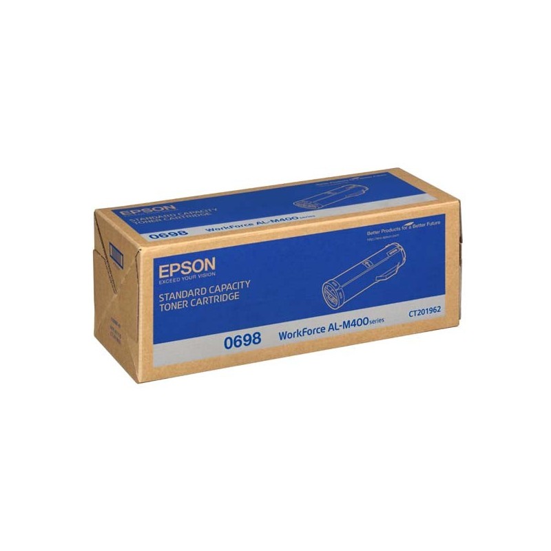 Epson oryginalny toner C13S050698, black, 12000s, Epson Aculaser M400DN, O - 1