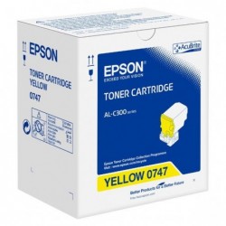Epson oryginalny toner C13S050747, yellow, 8800s, Epson WorkForce AL-C300N, O - 1