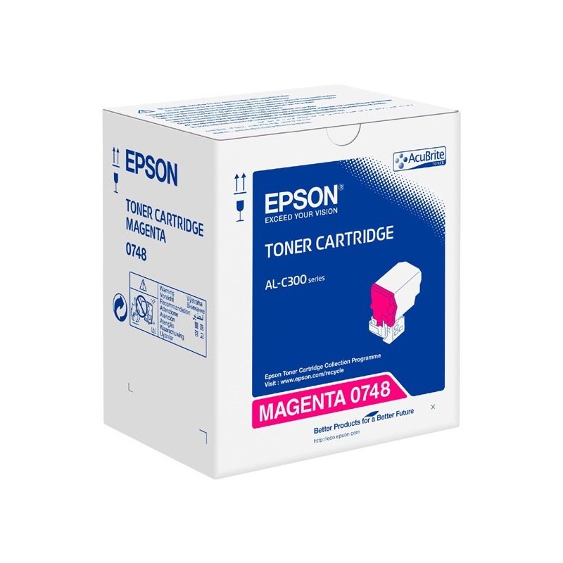 Epson oryginalny toner C13S050748, magenta, 8800s, Epson WorkForce AL-C300N, O - 1