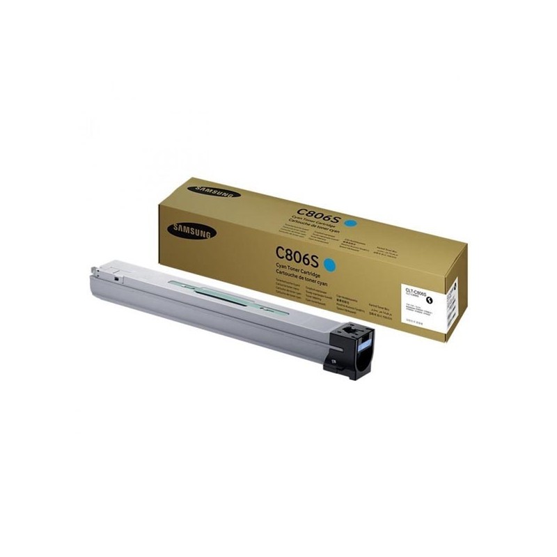 HP oryginalny toner SS553A, CLT-C806S, cyan, 30000s, C806S, Samsung MultiXpress SL-K703, SL-X703, X704, X706, SL-X7400, O - 1