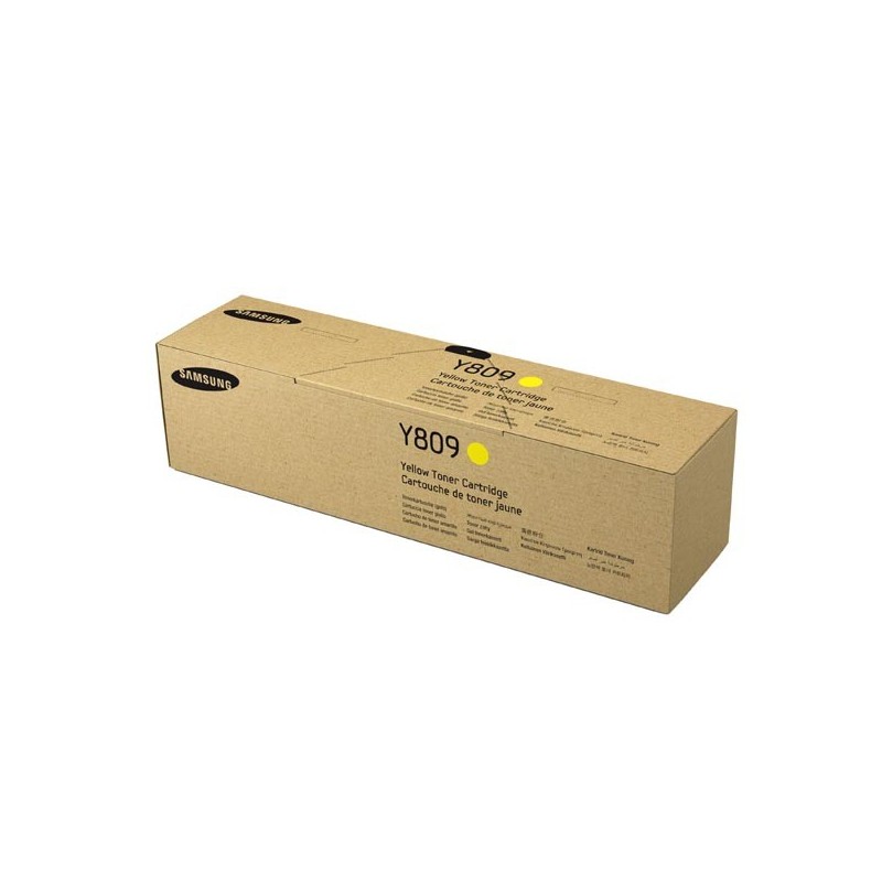 HP oryginalny toner SS742A, CLT-Y809S, yellow, 15000s, Samsung MultiXpress CLX-9201, 9206, 9251, 9256, 9258, 9301, O - 1