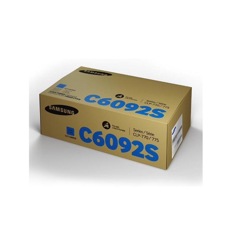 HP oryginalny toner SU082A, CLT-C6092S, cyan, 7000s, C6092S, Samsung CLP-770, CLP-775N, O - 1