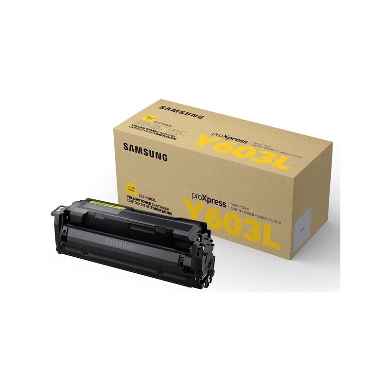 HP oryginalny toner SU557A, CLT-Y603L, yellow, 10000s, Y603L, high capacity, Samsung O - 1