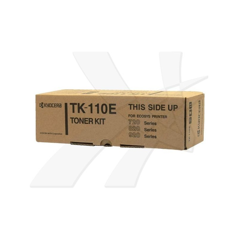 Kyocera oryginalny toner TK110E, black, 2000s, 1T02FV0DE1, Kyocera FS-720, 820, 920, O - 1