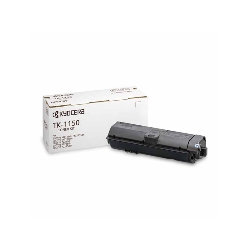 Kyocera oryginalny toner 1T02RT0NL0, black, 3000s, TK-1150, Kyocera ECOSYS M2135dn, M2635dn, M2735dw, M2135dw, O - 1