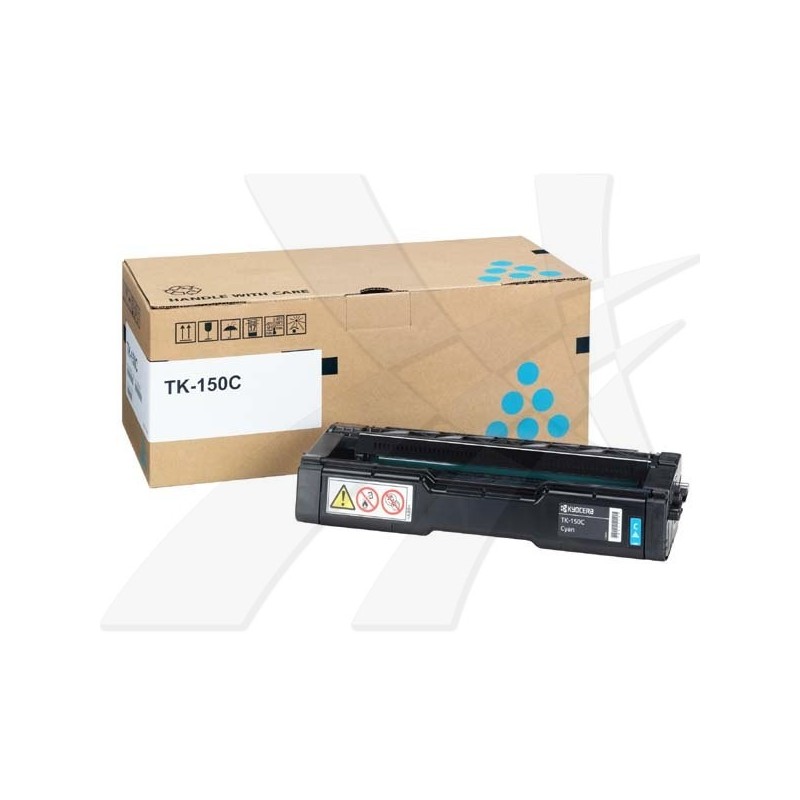 Kyocera oryginalny toner TK150C, cyan, 6000s, 1T05JKCNL0, Kyocera FS-C1020MFP, O - 1
